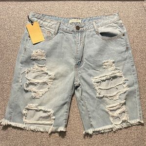 Machine Jean Shorts